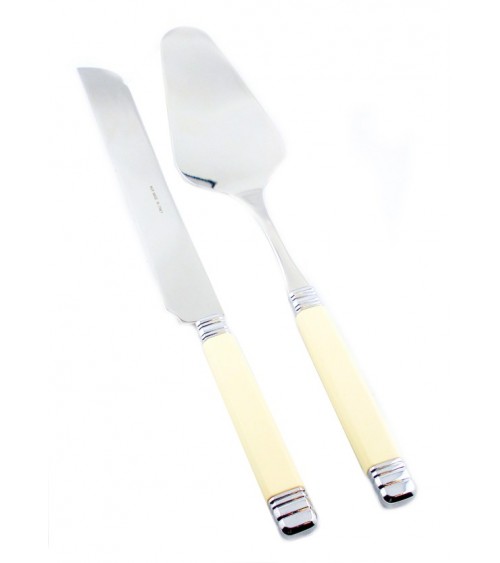 Rivadossi Modern Colored Cutlery - Rossini set 2pcs Knife and Sweet Shovel -  - 