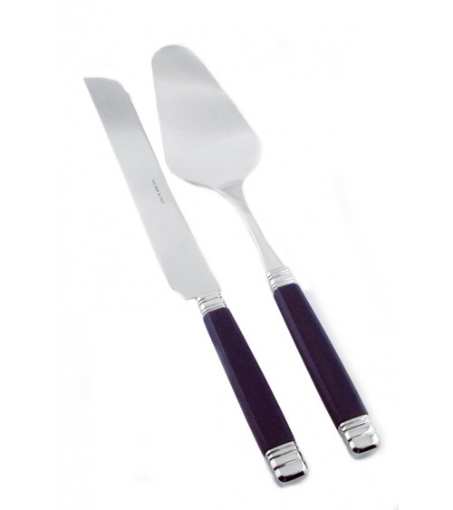 Rivadossi Modern Colored Cutlery - Rossini set 2pcs Knife and Sweet Shovel -  - 