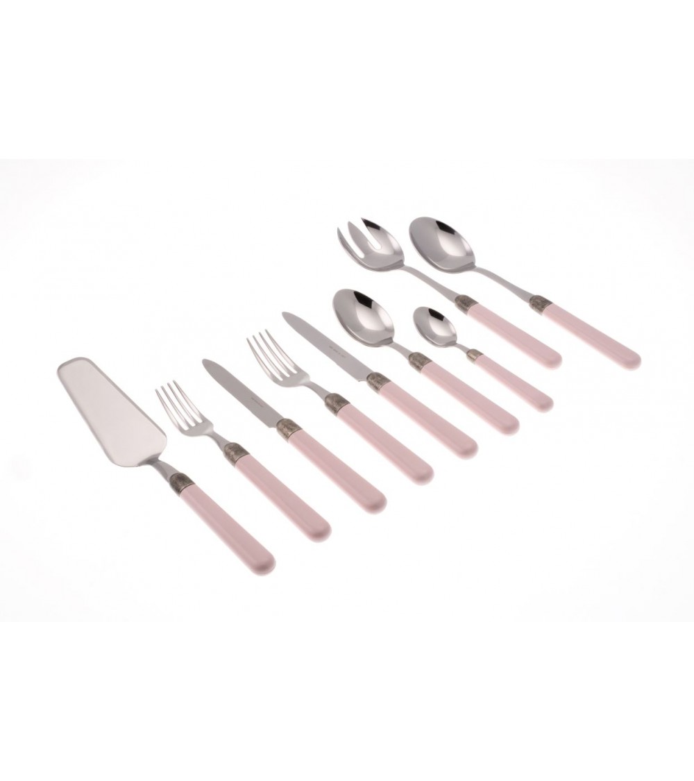 75-teiliges Osteria Modern Coloured Besteckservice – Rosa