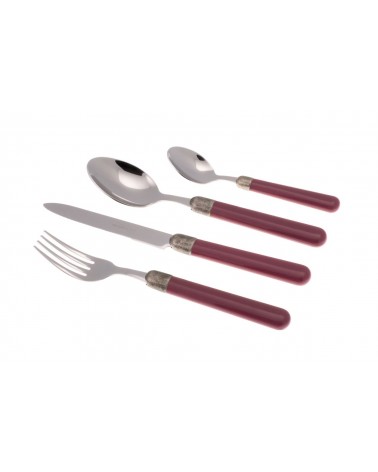 Osteria 4-teiliges Tischset - Farbiges Besteck Rivadossi Sandro - 
