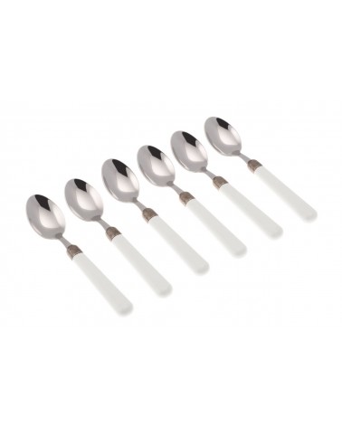 Set mit 6 Kaffeelöffeln – Osteria Modern Coloured Cutlery - 