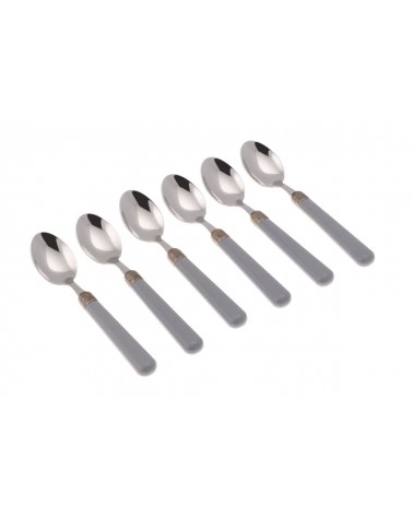 Set mit 6 Kaffeelöffeln – Osteria Modern Coloured Cutlery - 