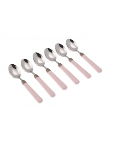 Set mit 6 Kaffeelöffeln – Osteria Modern Coloured Cutlery - 