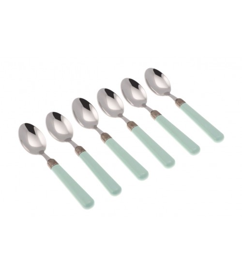 Set mit 6 Kaffeelöffeln – Osteria Modern Coloured Cutlery - 