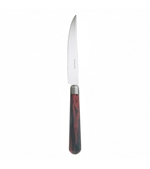 Set mit 6 Cortina-Steakmessern in Holzoptik - Rivadossi Sandro - 