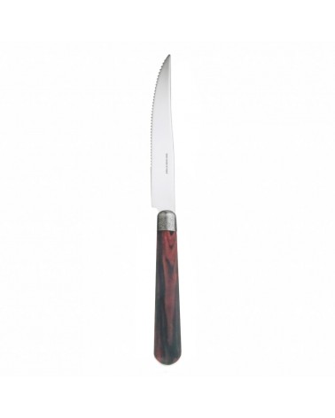 Set 6 Pezzi Coltello Bistecca Cortina Simil legno - Rivadossi Sandro - 