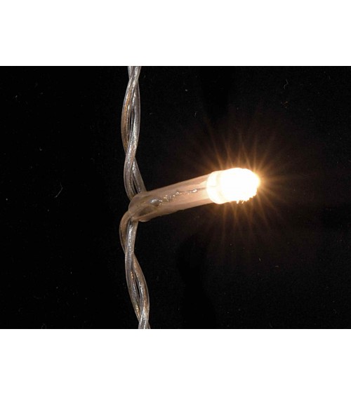 Christmas Rain Lights with Hanging Wires and Warm White LED Lights -  - 