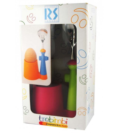 Portautovo mit Puppenlöffel - Kinderpappa - Rivadossi Sandro -