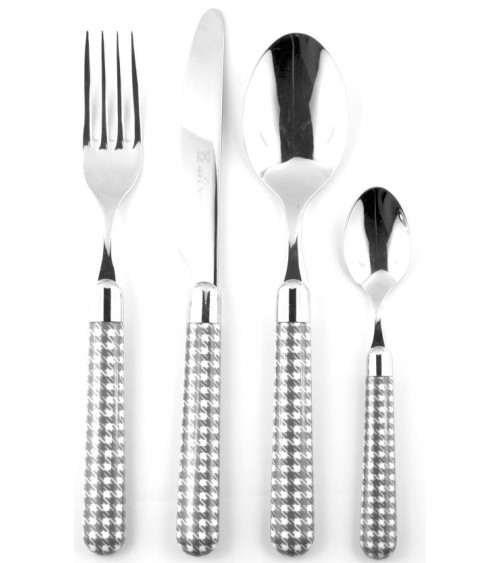 Naif Pied De Poule Set 4pz Posto Tavola - Rivadossi Sandro - 