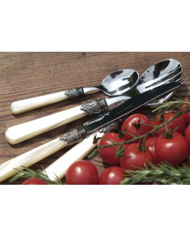 Set 16-teilig Elena Rivadossi Sandro Perlmuttbesteck - 