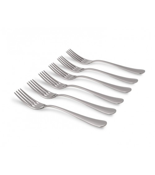 Serena Set 6 Pezzi Forchette Tavola Acciaio Inox - Rivadossi Sandro - 