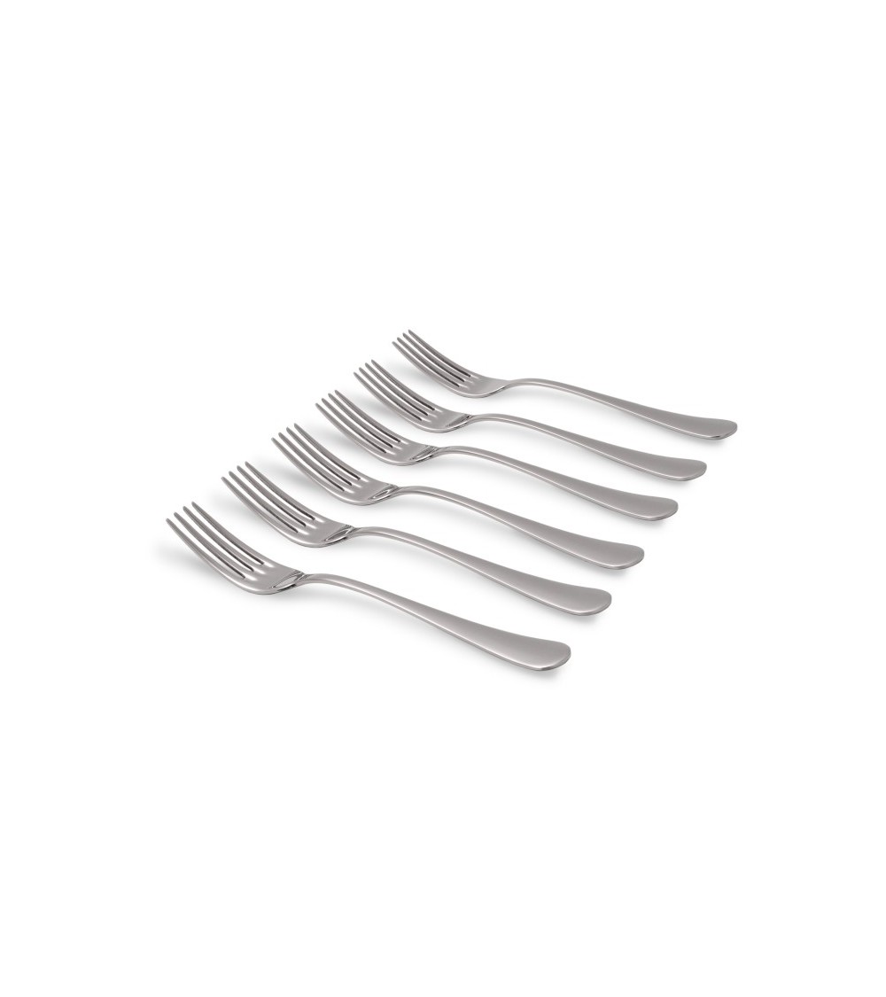 Serena Set 6 Pezzi Forchette Tavola Acciaio Inox - Rivadossi Sandro - 