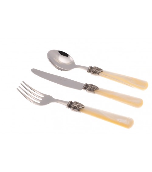 Elena Set 18Pz Posate Madreperlate da Frutta - Rivadossi Sandro - 