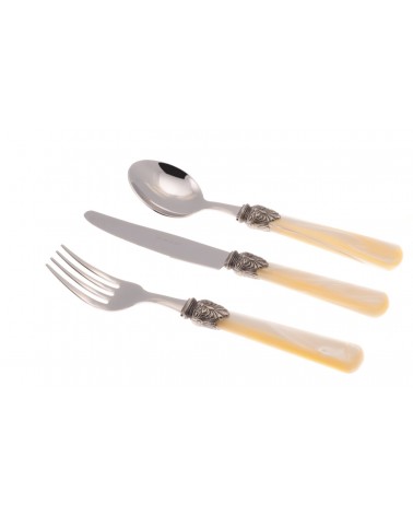 Elena Set 18Pcs Mother of Pearl Fruit Cutlery - Rivadossi Sandro -  - 
