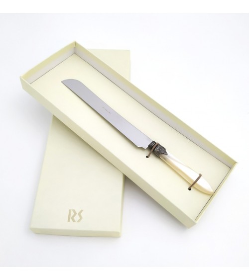 Favor Mother of Pearl Cake Knife by Rivadossi -  - 