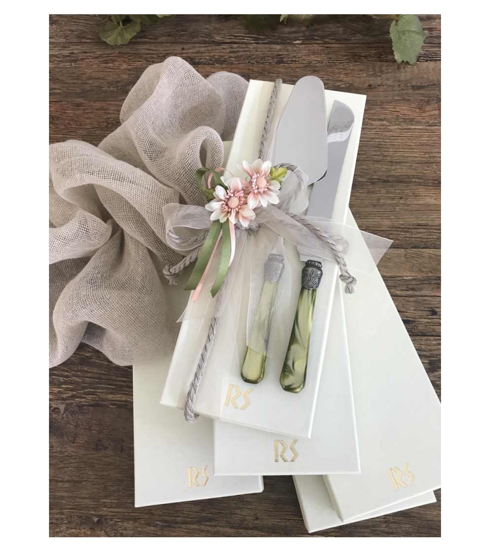 Favor Messer und Kuchenschaufel Penelope von Rivadossi Sandro - 