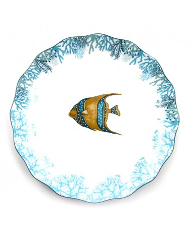 Famille Royale - Service de Table "Mer" 18 Pièces - Fabriqué en Italie - 