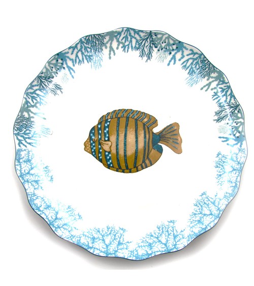 Famille Royale - Service de Table "Mer" 18 Pièces - Fabriqué en Italie - 