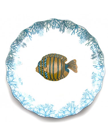 Famille Royale - Service de Table "Mer" 18 Pièces - Fabriqué en Italie - 