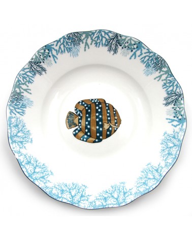 Royal Family - "Sea" Dinner Service 18 Pieces - Made in Italy -  - 