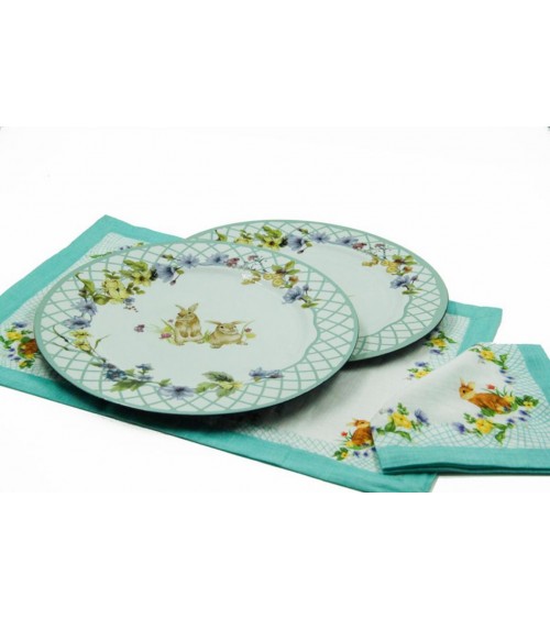 Royal Family - Set 6 Sottopiatti in PVC " Spring Easter" -  - 