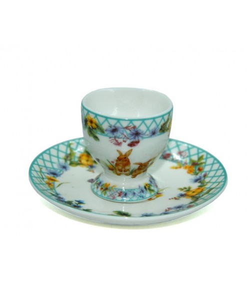 Royal Family - Eierbecher & Untertasse "Spring Easter" - 