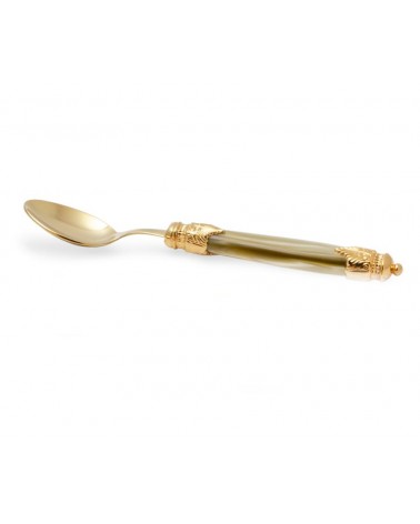 Arianna Oro Coffee Spoon - Rivadossi Sandro Golden Cutlery -  - 