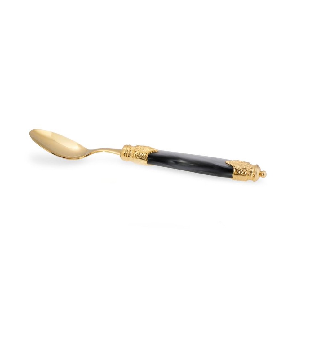 Arianna Oro Coffee Spoon - Rivadossi Sandro Golden Cutlery -  - 