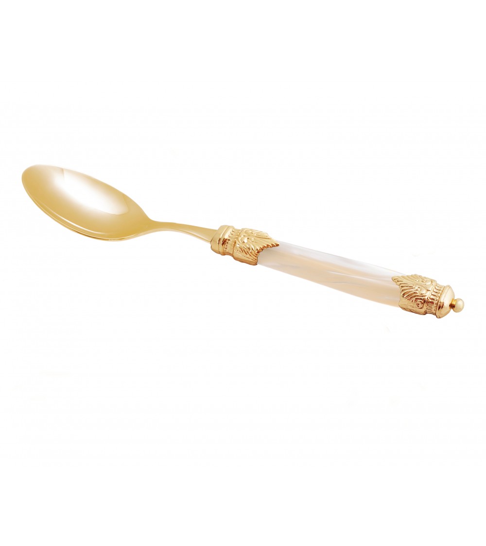 Arianna Oro Pvd - Cuillère De Table - Couverts Rivadossi Sandro - 