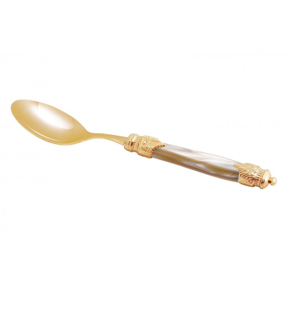 Arianna Oro Pvd - Cuillère De Table - Couverts Rivadossi Sandro - 
