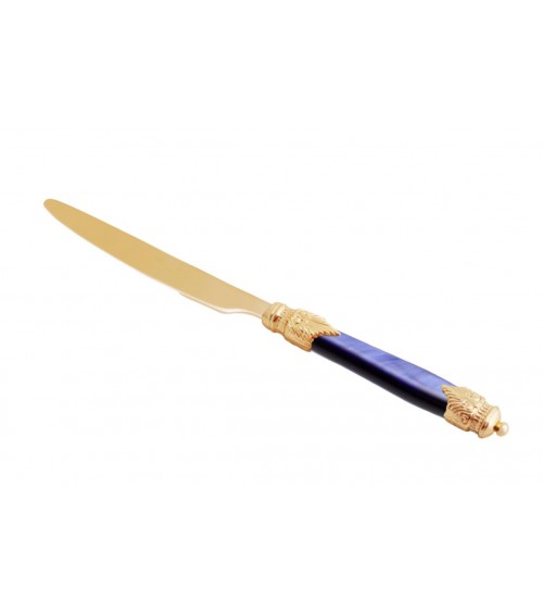 Arianna Oro Pvd - Couteau de Table - Couverts Rivadossi Sandro - 