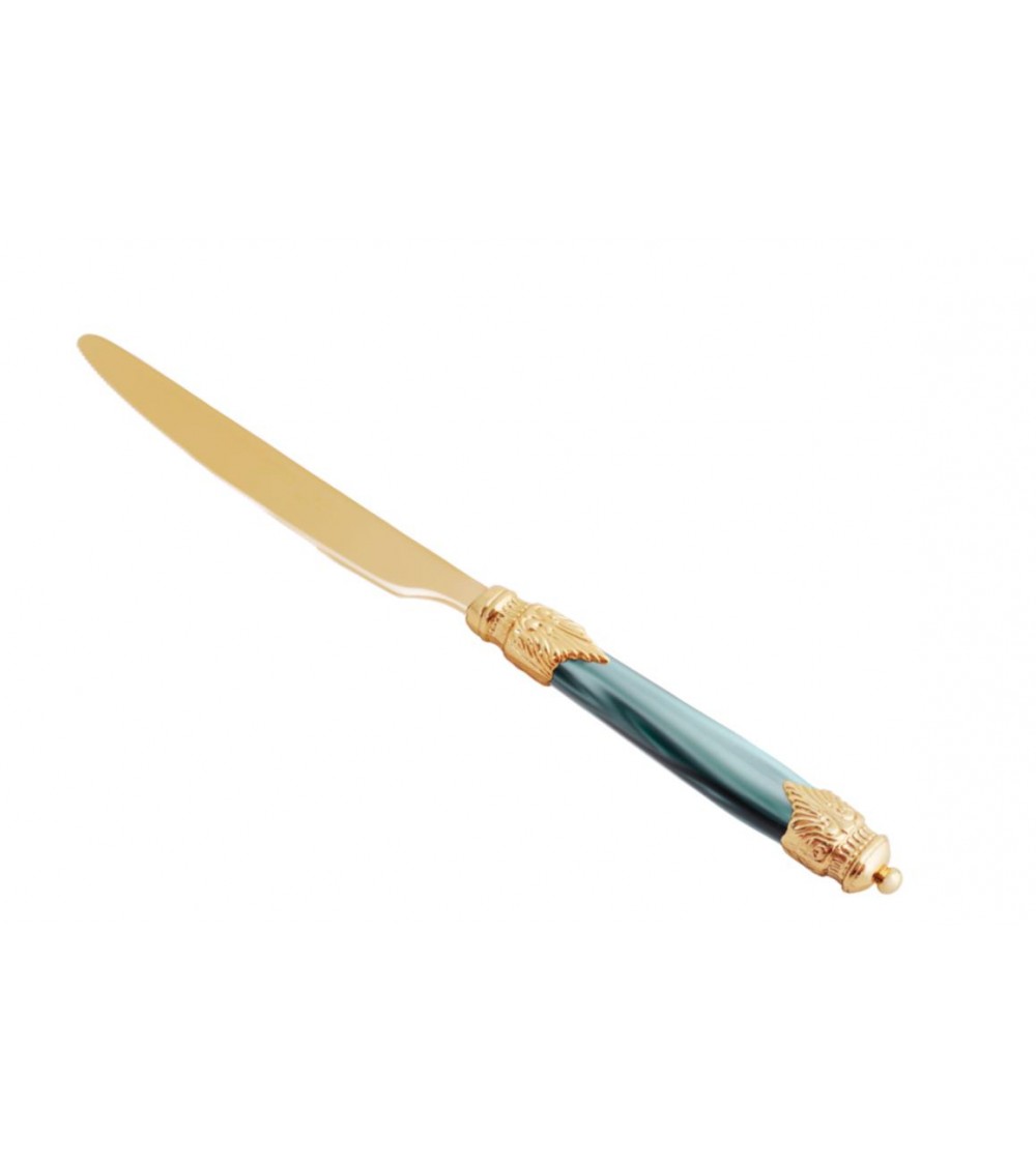 Arianna Oro Pvd - Couteau de Table - Couverts Rivadossi Sandro - 