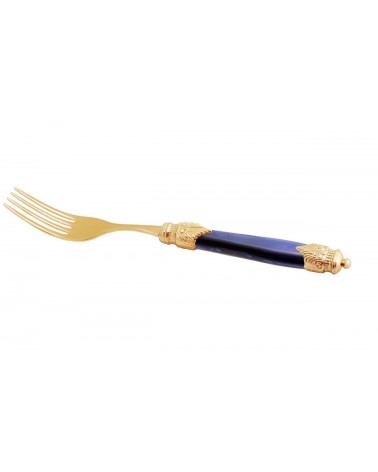 Arianna Oro Pvd - Fourchette de Table - Couverts Italiens Rivadossi Sandro -