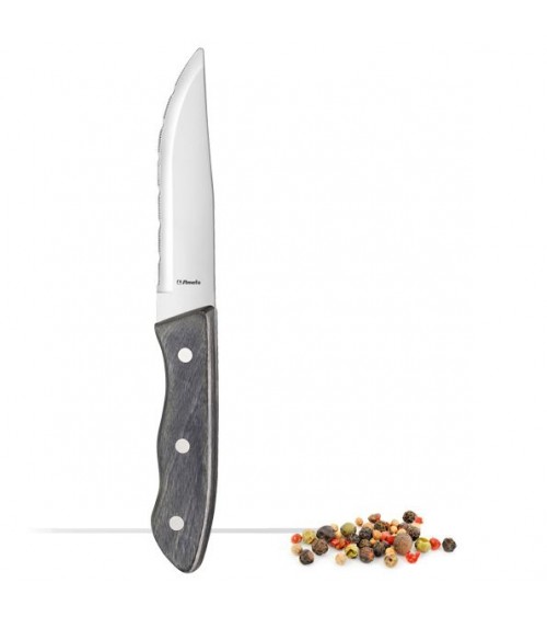 Amefa - Couteau à Steak XL avec Manche en Bois Hercule -