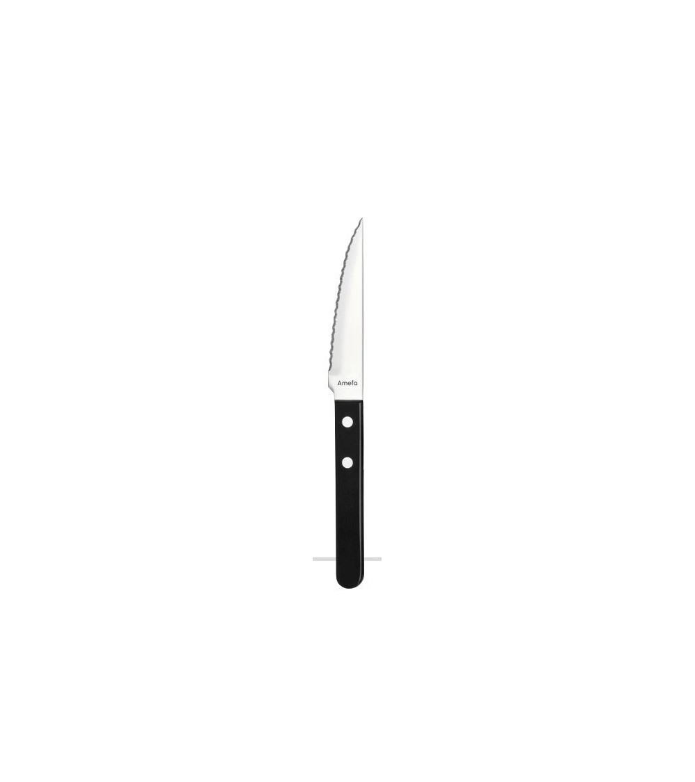 Pizza - Couteau à steak Amefa en acier inoxydable -