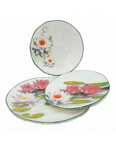 Service De Table "Ninfee" 18 Pièces - Royal Family - 