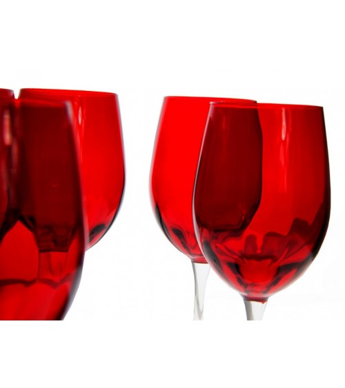 Royal Family - Set 6 Calici Alti Vino Rossi - 