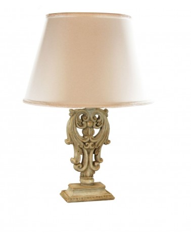 Famille Royale - Grande Lampe de Table avec Frise - 