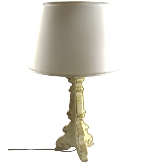Famille Royale - Lampe avec Abat-Jour Blanc - 