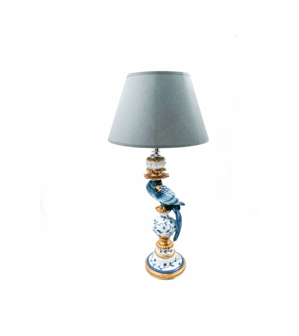 Royal Family – Wiederaufladbare Tischlampe mit Papagei - 