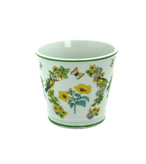Royal Family - Vase Holder "Fiori Gialli con Uccellino" -  - 