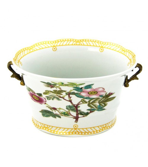 Royal Family - Flower Vase with Bronze Handles "Flora Danica" -  - 