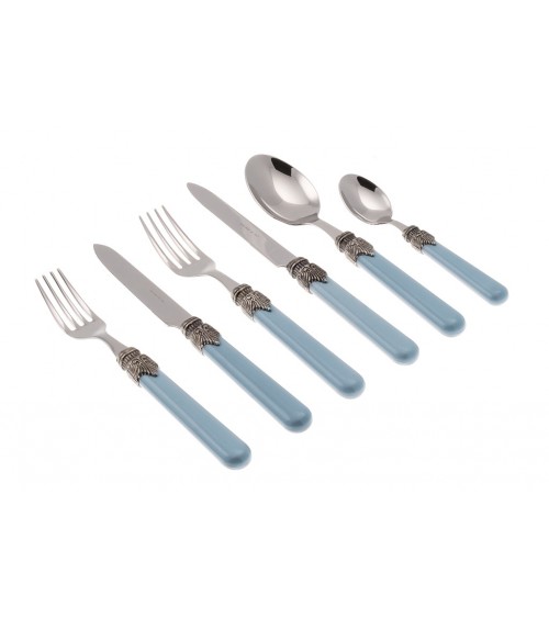 Posate Rivadossi Sandro Classic 36pz per 6 Persone - azzurro