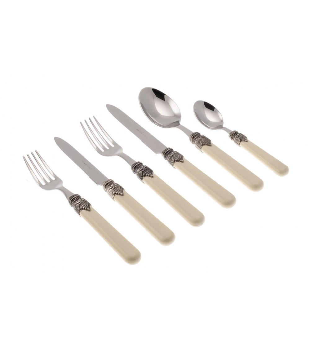Posate Rivadossi Sandro Classic 36pz per 6 Persone - avorio