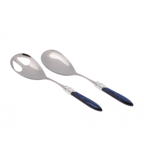 Couverts à Salade 2pcs - Laura Couleur Argent - Rivadossi Sandro -