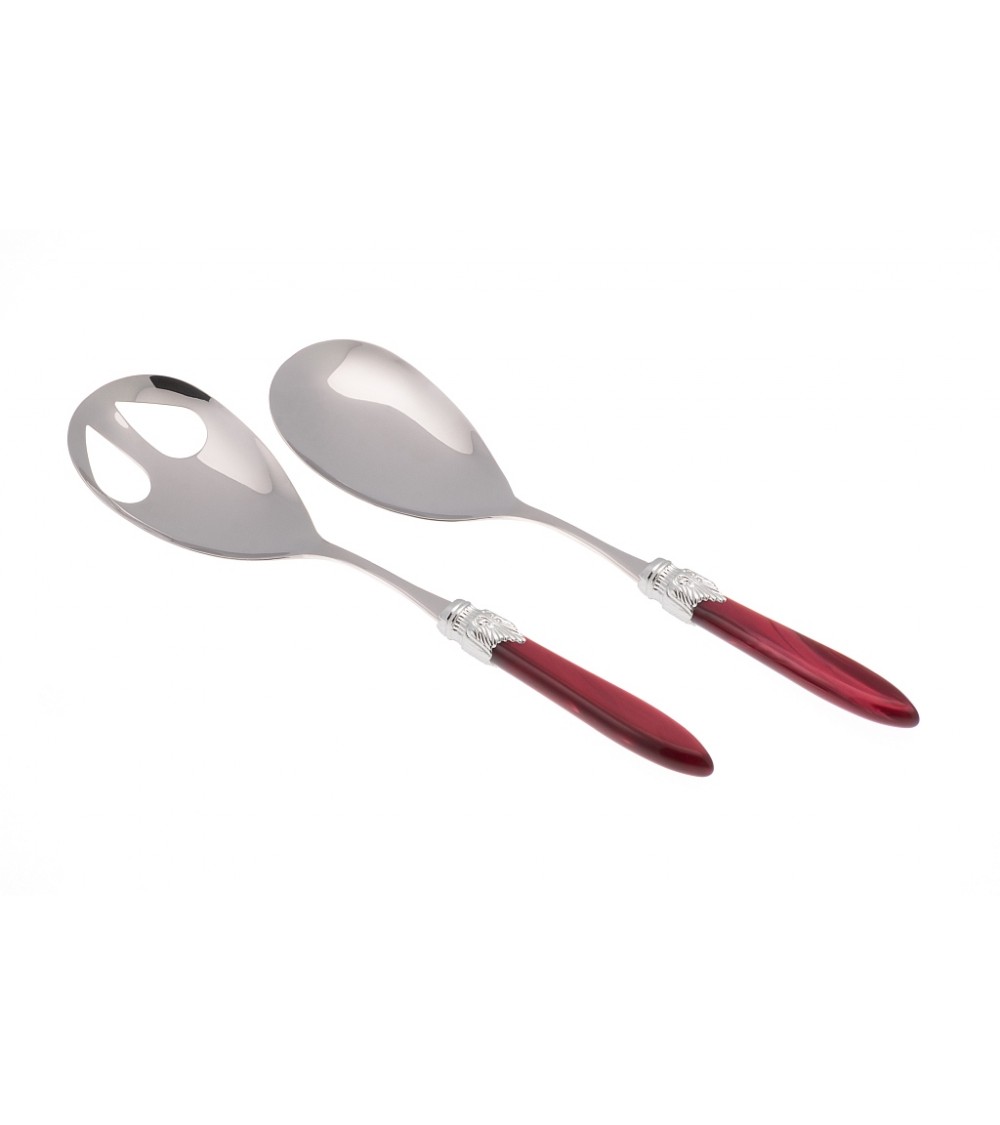 Salatbesteck-Set 2-teilig - Laura Silberfarbe - Rivadossi Sandro -