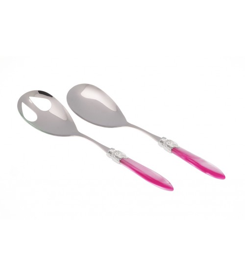 Salatbesteck-Set 2-teilig - Laura Silberfarbe - Rivadossi Sandro -