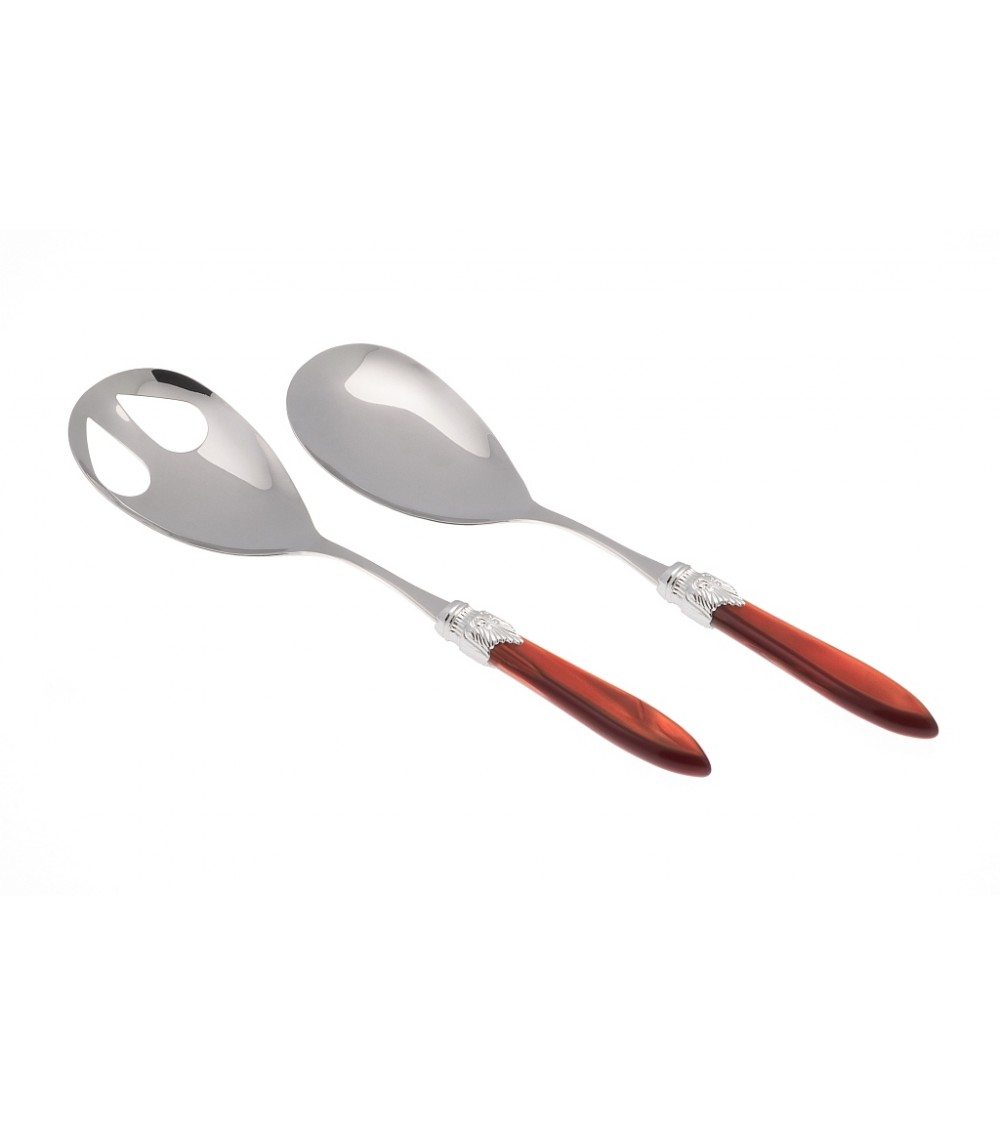 Salatbesteck-Set 2-teilig - Laura Silberfarbe - Rivadossi Sandro -