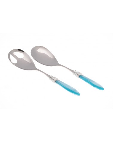 Salatbesteck-Set 2-teilig - Laura Silberfarbe - Rivadossi Sandro -