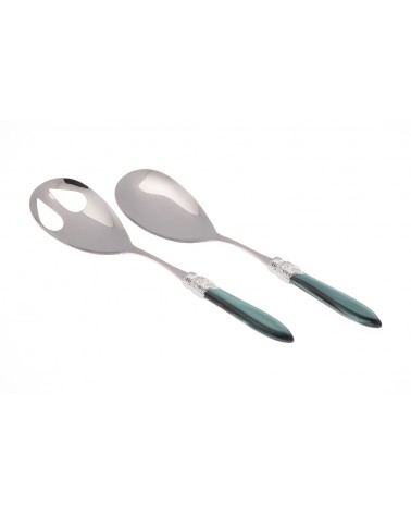Salatbesteck-Set 2-teilig - Laura Silberfarbe - Rivadossi Sandro -